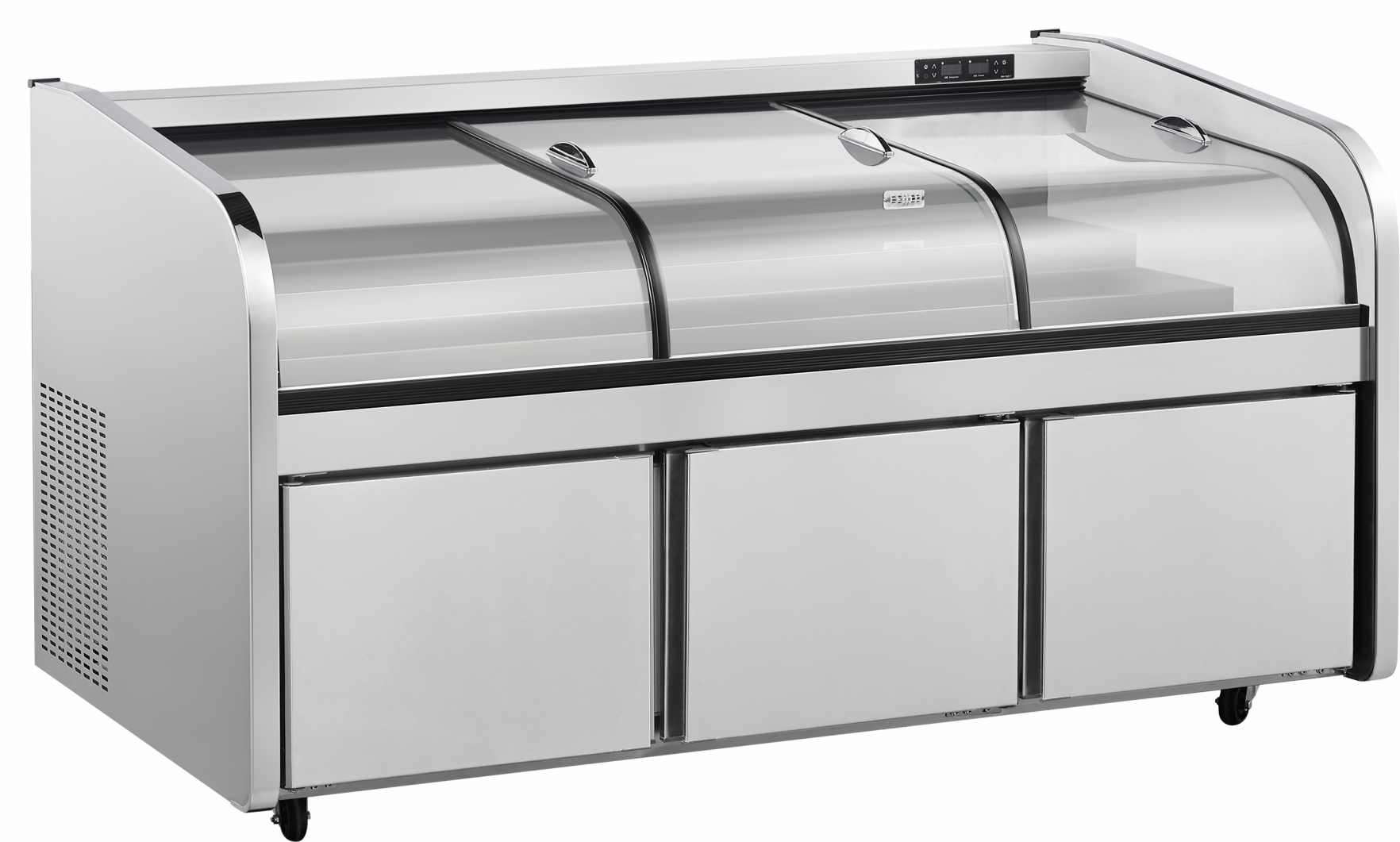 双温三台阶冰台柜