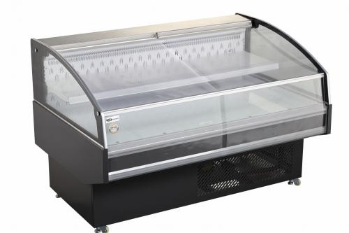 敞开式风冷鲜肉柜(超市敞开式双层鲜肉柜)