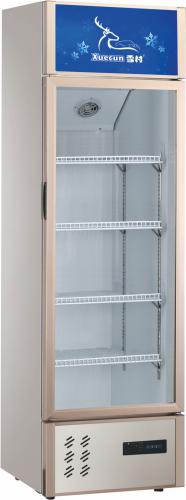 单门陈列柜B款-铝合金门框